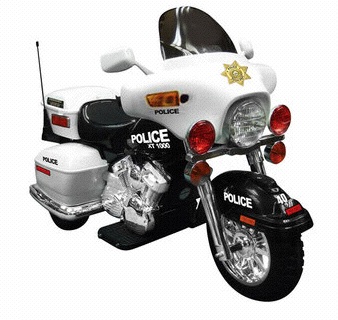 Police motorcycle